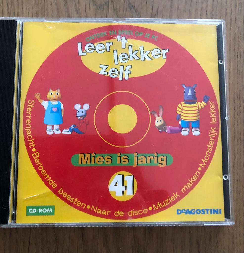 Cd leer ‘t lekker zelf - Mies is jarig, Ophalen of Verzenden, Gebruikt, Educatief