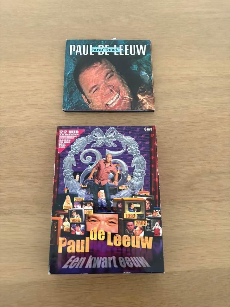 Cd en dvd paul de leeuw, Alle leeftijden, Ophalen of Verzenden, Zo goed als nieuw, Stand-up of Theatershow