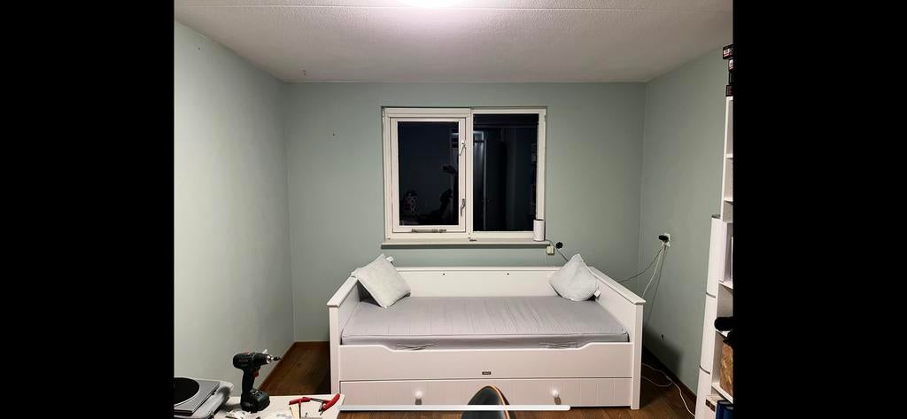 Bopita bedbank, Ophalen, Verstelbaar, Tweepersoons, Zo goed als nieuw