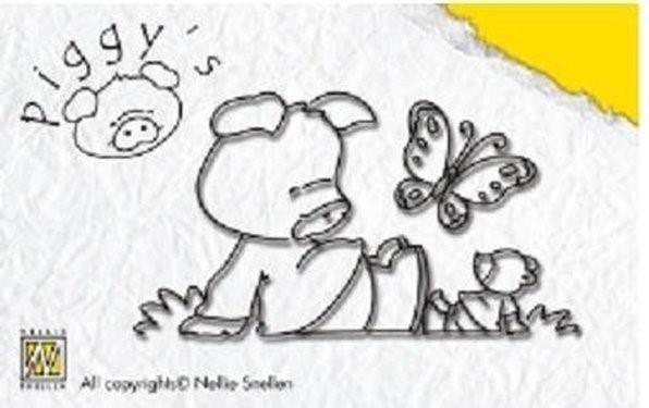 clear stamp Nellie Snellen PI 007 NIEUW, Ophalen of Verzenden, Nieuw, Clearstamp