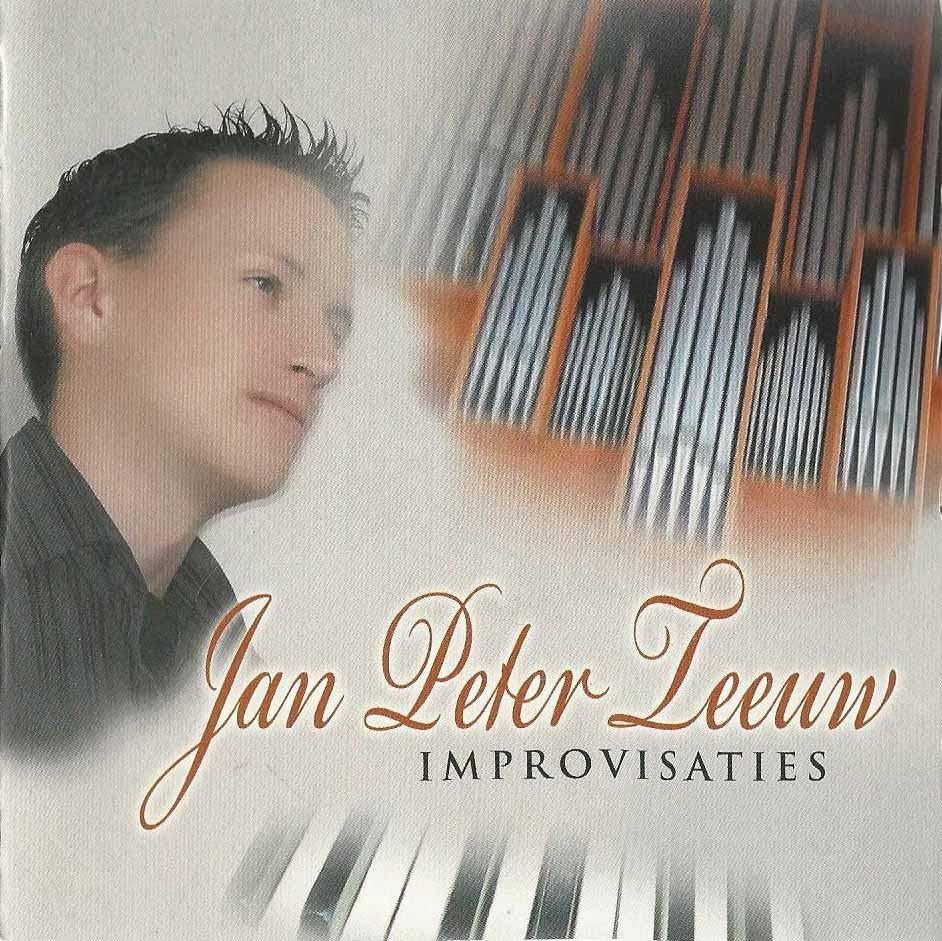 OrgelCD: Jan Peter Teeuw - Improvisaties, Cd's en Dvd's, Cd's | Religie en Gospel, Zo goed als nieuw, Koren of Klassiek, Ophalen of Verzenden