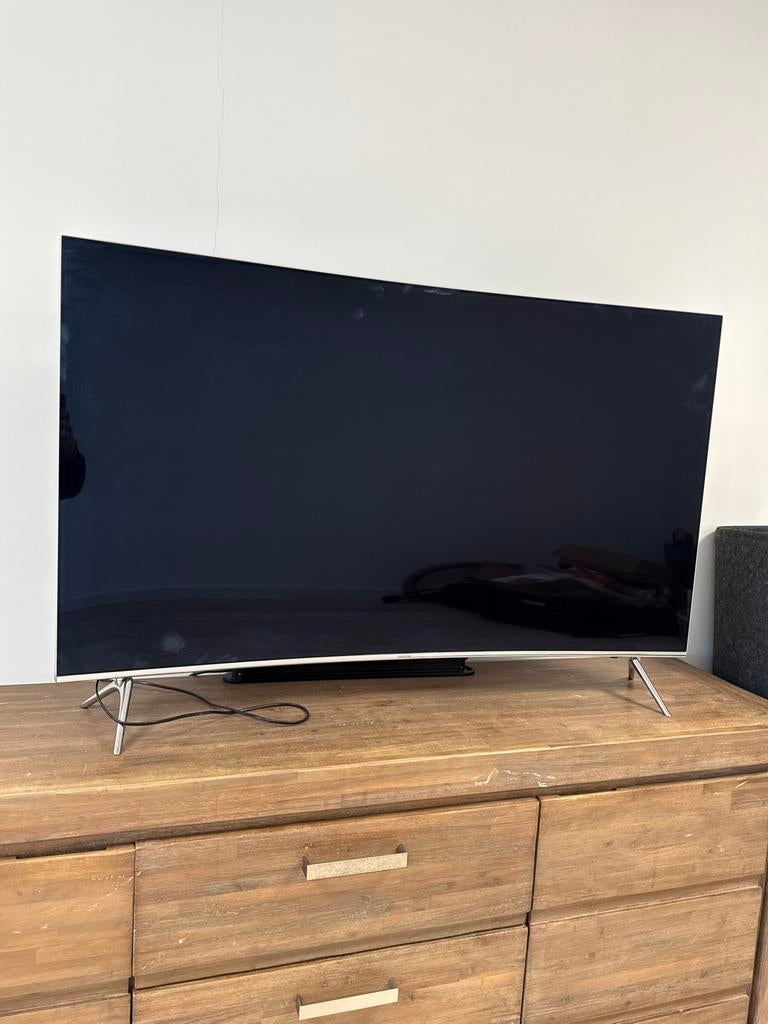Samsung Curved TV 55 inch - Mooi voor een nieuwe ronde, Audio, Tv en Foto, Televisies, Ophalen, Gebruikt, 50 Hz, Samsung
