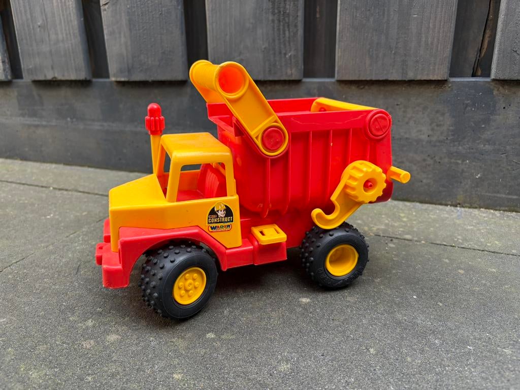 Stevige speelgoed auto, merk Wader, Ophalen, Zo goed als nieuw