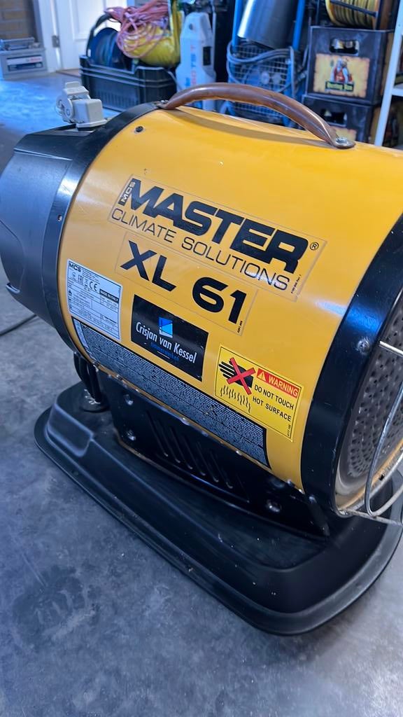 Master xl61 dieselkachel, Doe-het-zelf en Verbouw, Ophalen, Zo goed als nieuw