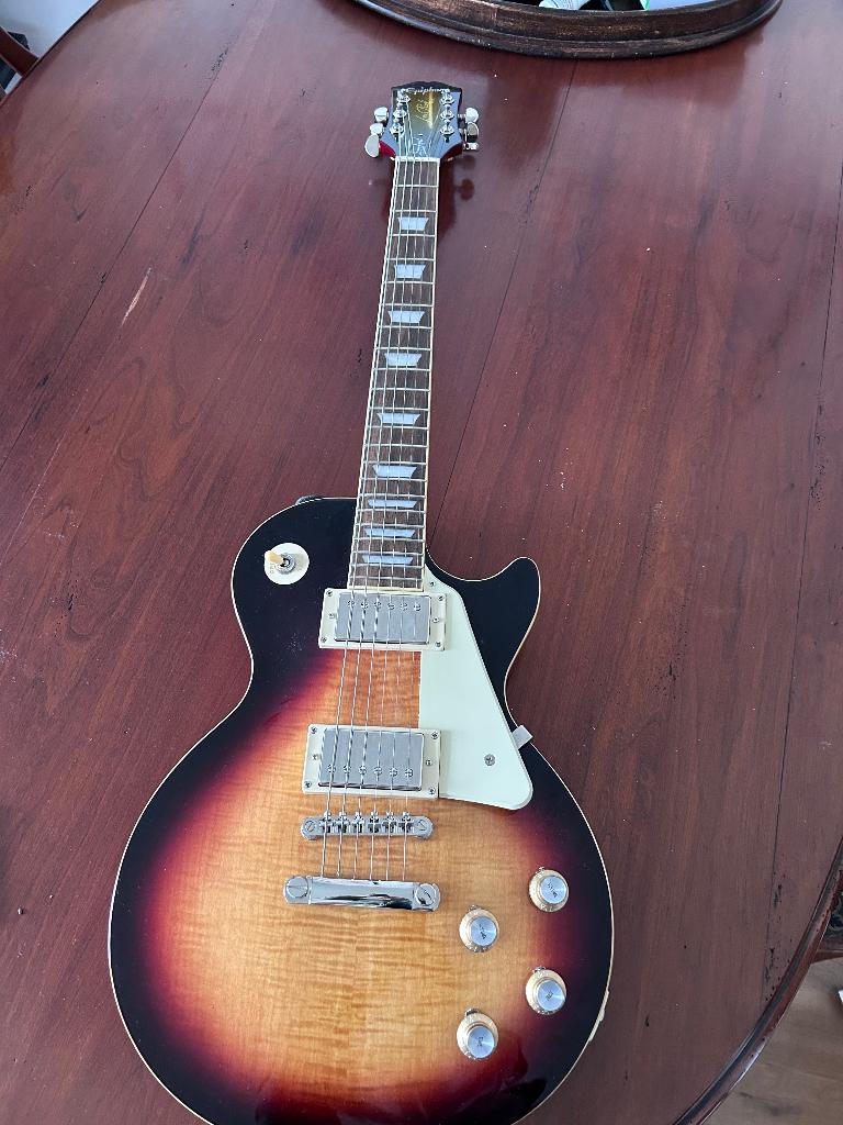 Epiphone Les Paul standard, Ophalen, Zo goed als nieuw, Solid body, Epiphone