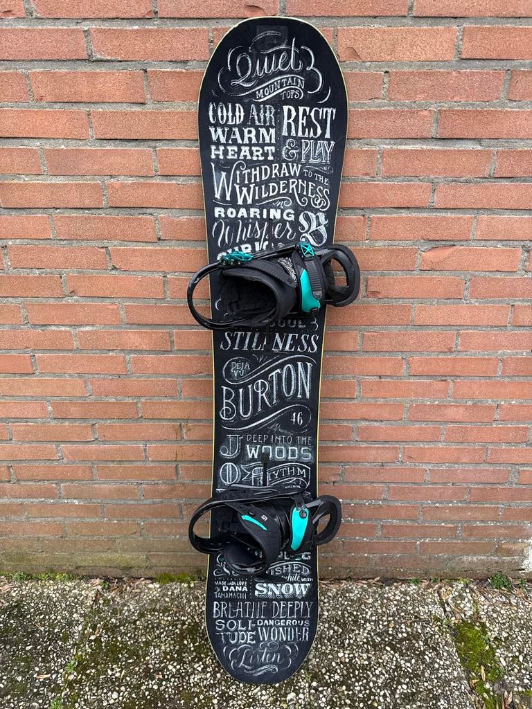 Burton Snowboard 145cm - Soepelboard, Ophalen of Verzenden, Gebruikt, Board