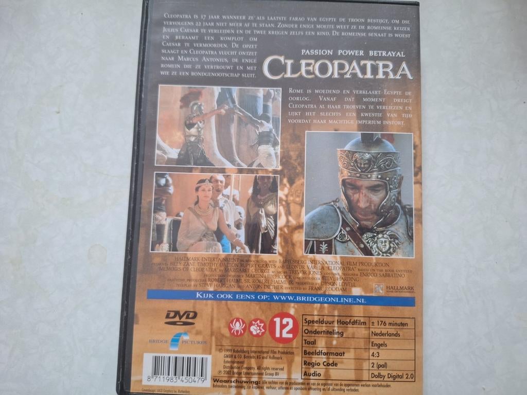 Dvd Cleopatra, Drama, Ophalen of Verzenden, Zo goed als nieuw, Voor 1940