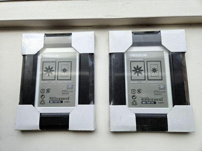 Twee nieuwe Ikea Fotolijstjes, Ophalen of Verzenden, Nieuw