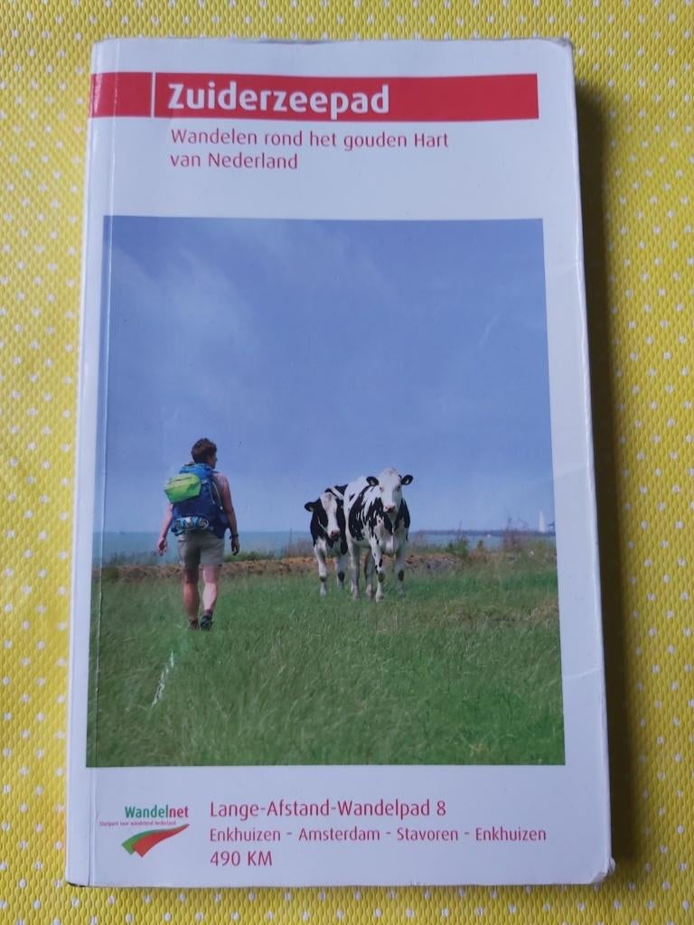 Wandelgids - Zuiderzeepad, Boeken, Fiets- of Wandelgids, Ophalen of Verzenden, Benelux, Gelezen