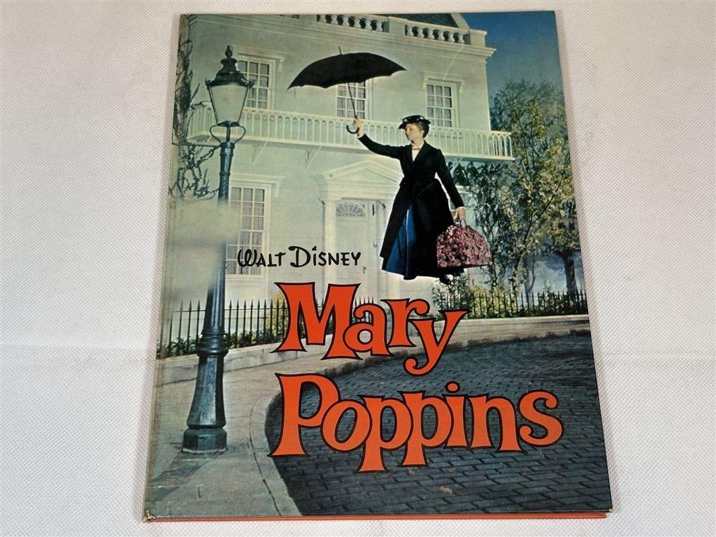 Walt Disney's Mary Poppins [1966] — Vintage Prentenboek, Ophalen of Verzenden, Gelezen