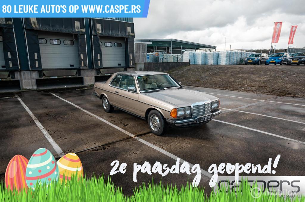 Mercedes 280 CE W123 | Spaanse met NL kenteken + APK 2028 !, Automaat, Gebruikt, Bruin, Bedrijf