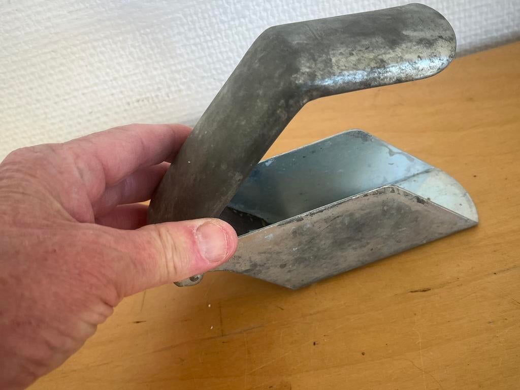 IJsschaaf van aluminium, Huis en Inrichting, Keuken | Potten en Pannen, Ophalen of Verzenden, Zo goed als nieuw