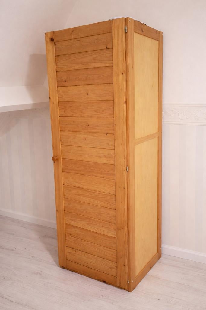 Houten kast met deur - ideaal voor opslag, Ophalen, Klassiek, 50 tot 100 cm, 150 tot 200 cm