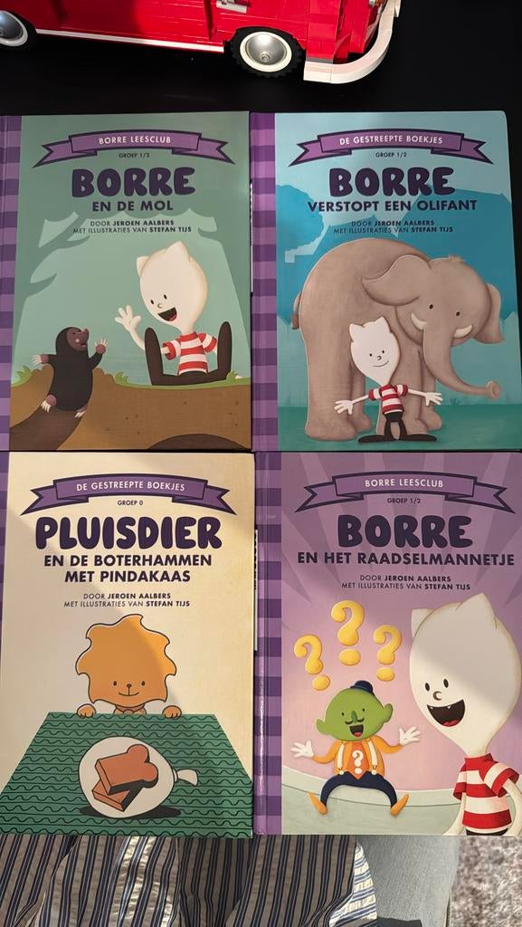 Borre - de gestreete boekjes., Ophalen of Verzenden, Zo goed als nieuw, Fictie algemeen