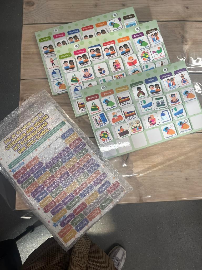 Planning bord kinderen!, Ophalen of Verzenden, Zo goed als nieuw