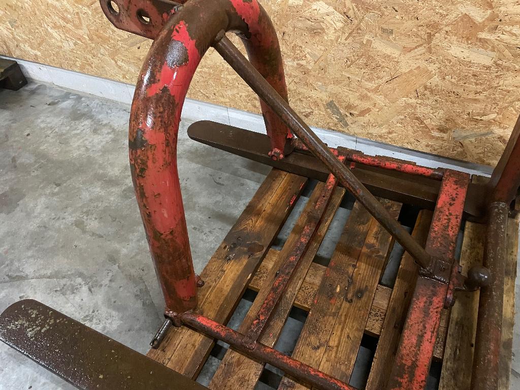 aanhangwagen trekhaak tractor Pz strela, Ophalen, Gebruikt