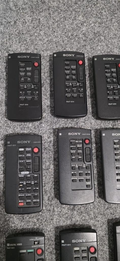 Sony afstandsbediening voor video camera's, 20x of meer, Ophalen of Verzenden, Sony