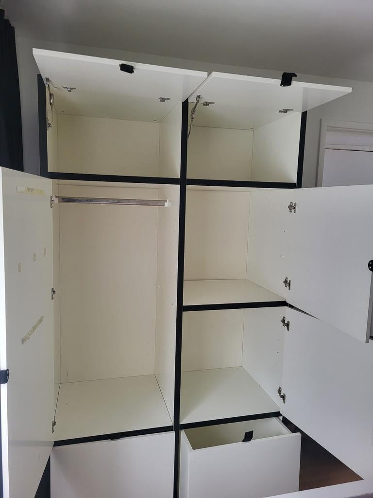 kledingkast ikea, Ophalen of Verzenden, Gebruikt