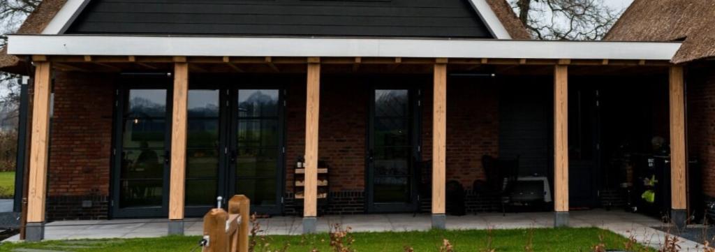 Douglas veranda bouwpakket, Tuin en Terras, Overkappingen, Ophalen, Gebruikt, Veranda