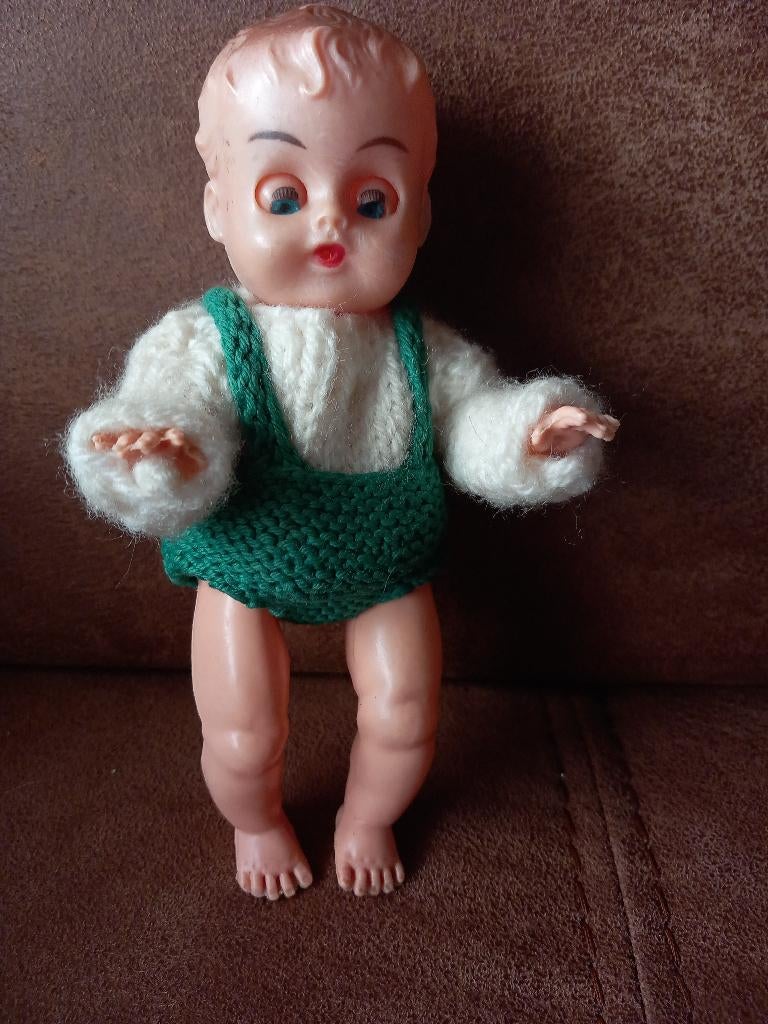 Antiek popje, Ophalen of Verzenden, Zo goed als nieuw, Pop