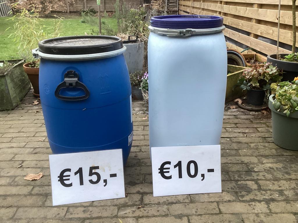 KUNSTSTOF VATEN NOODVOORRAAD VOERTON PELLETS HOUTSKOOL TON, NVT, Kunststof, NVT, Ophalen of Verzenden