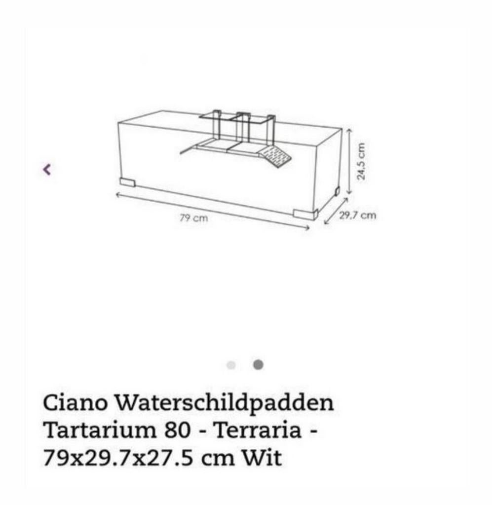 Schildpadden aquarium starter aquarium ciano, Ophalen, Leeg aquarium