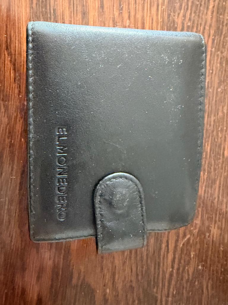 pasjes mapje of visitekaartjes, Ophalen of Verzenden, Gebruikt, Zwart, Overige merken