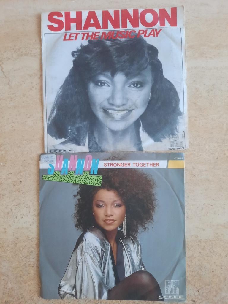 2x vinyl singels van Shannon, Ophalen of Verzenden, Zo goed als nieuw, Overige formaten