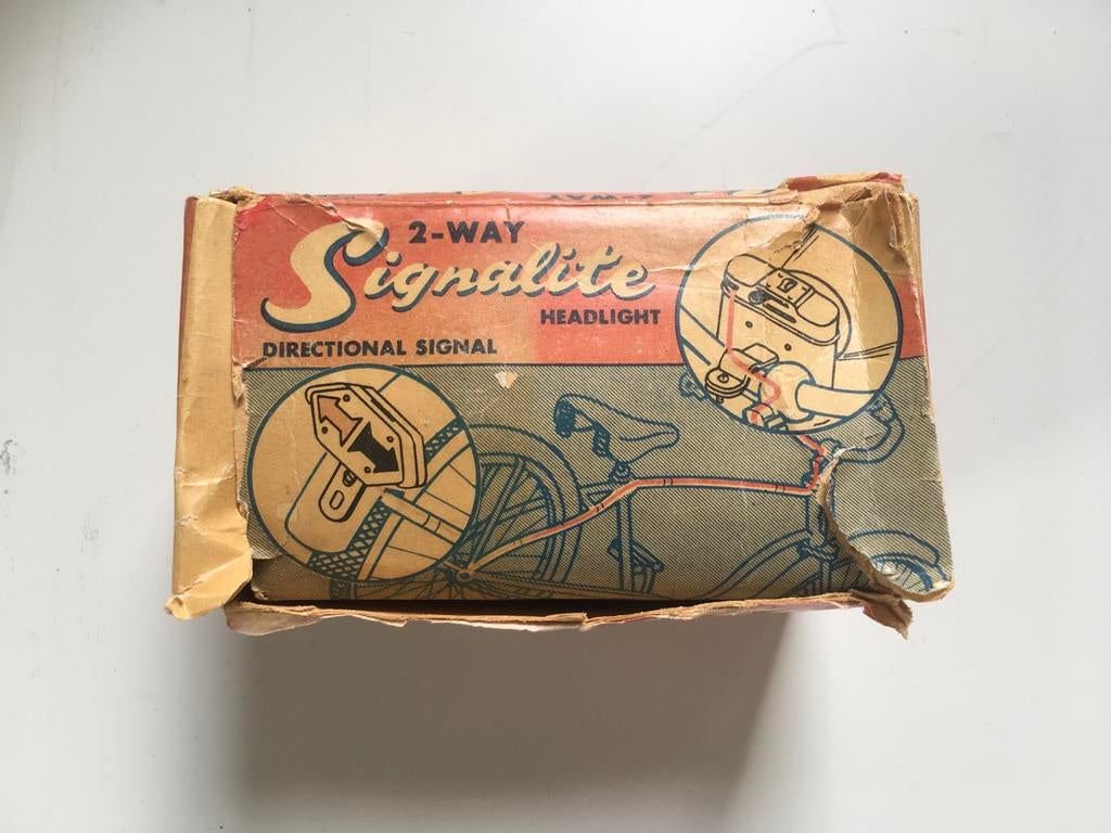 Signalite 2-way koplamp en richtingaanwijzer, Ophalen, Nieuw, Batterij, Verlichtingsset