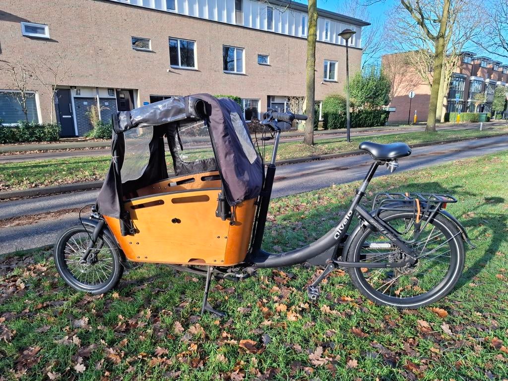 Bakfiets qivelo curve 2D, Fietsen en Brommers, Fietsen | Bakfietsen, Ophalen, Gebruikt, 4 kinderen of meer, Overige merken