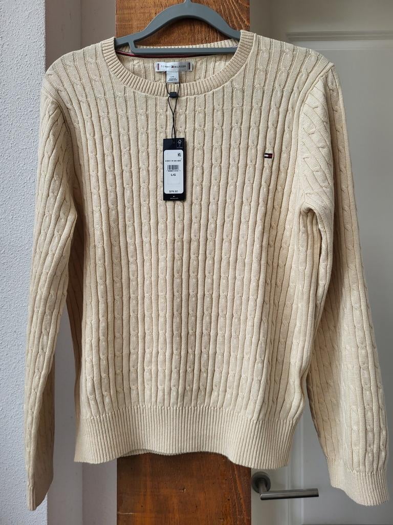 Tommy Hilfiger kabel trui maat l spiksplinternieuw!!!, Kleding | Dames, Truien en Vesten, Nieuw, Ophalen of Verzenden