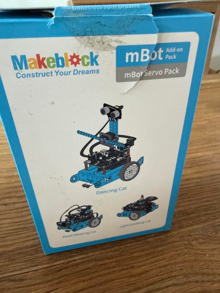 Makeblock mBot Servo Pack add-on, Ophalen of Verzenden, Gebruikt, Overige typen, Overige merken