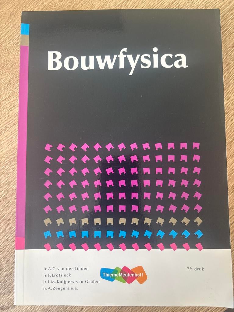 Bouwfysica studieboek 7e druk, Ophalen, Beta, Gelezen, HBO