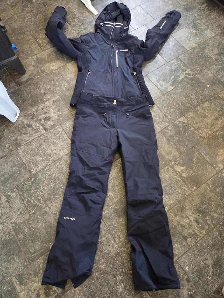 Donkerblauw skipak dames 8848 Altitude, maat 42, Kleding | Dames, Wintersportkleding, Ophalen of Verzenden, Zo goed als nieuw