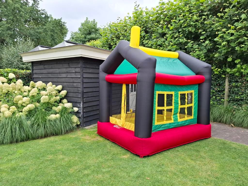 Compact springkussen te huur regio Den Bosch, Ophalen, Zo goed als nieuw