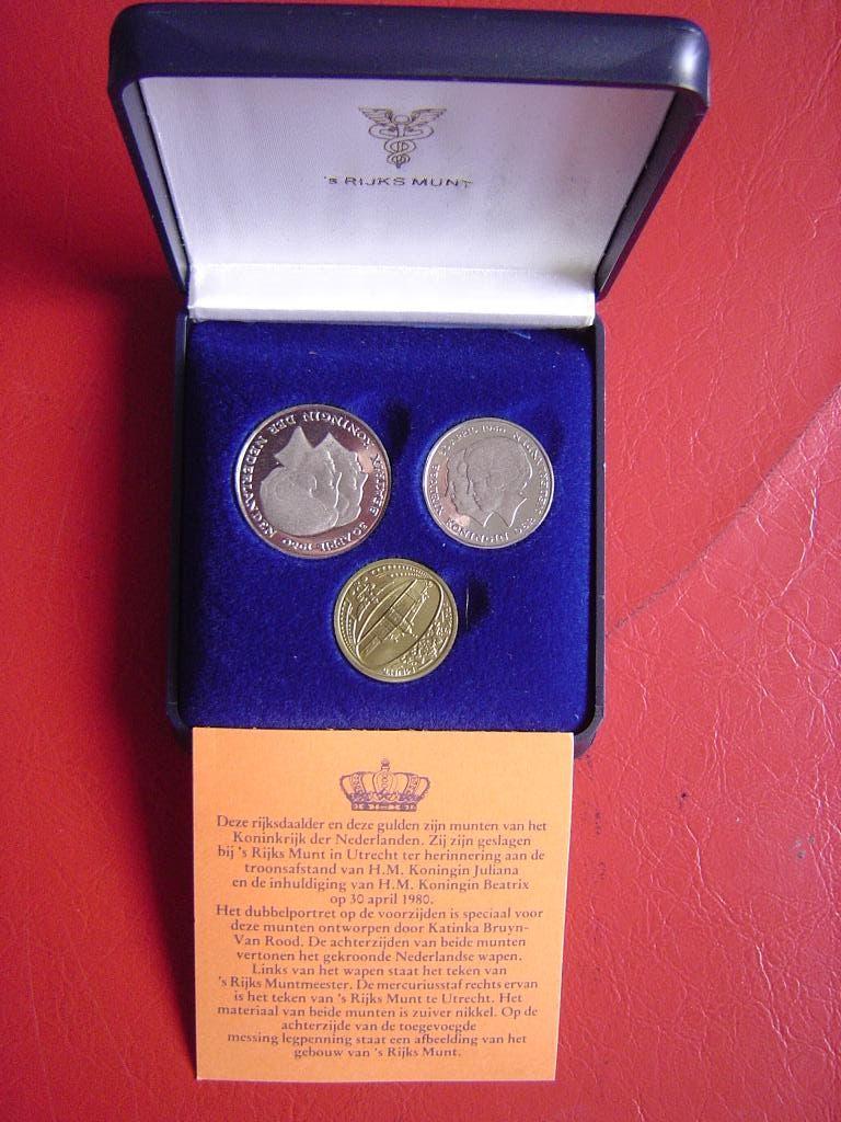 Nederland muntset 1980, Postzegels en Munten, Munten | Nederland, Ophalen of Verzenden, Koningin Juliana