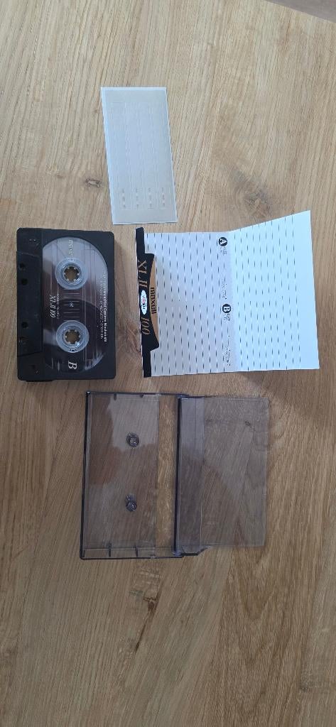 cassettebandjes Maxell XL2-100, 2 t/m 25 bandjes, Overige genres, Ophalen of Verzenden, Zo goed als nieuw