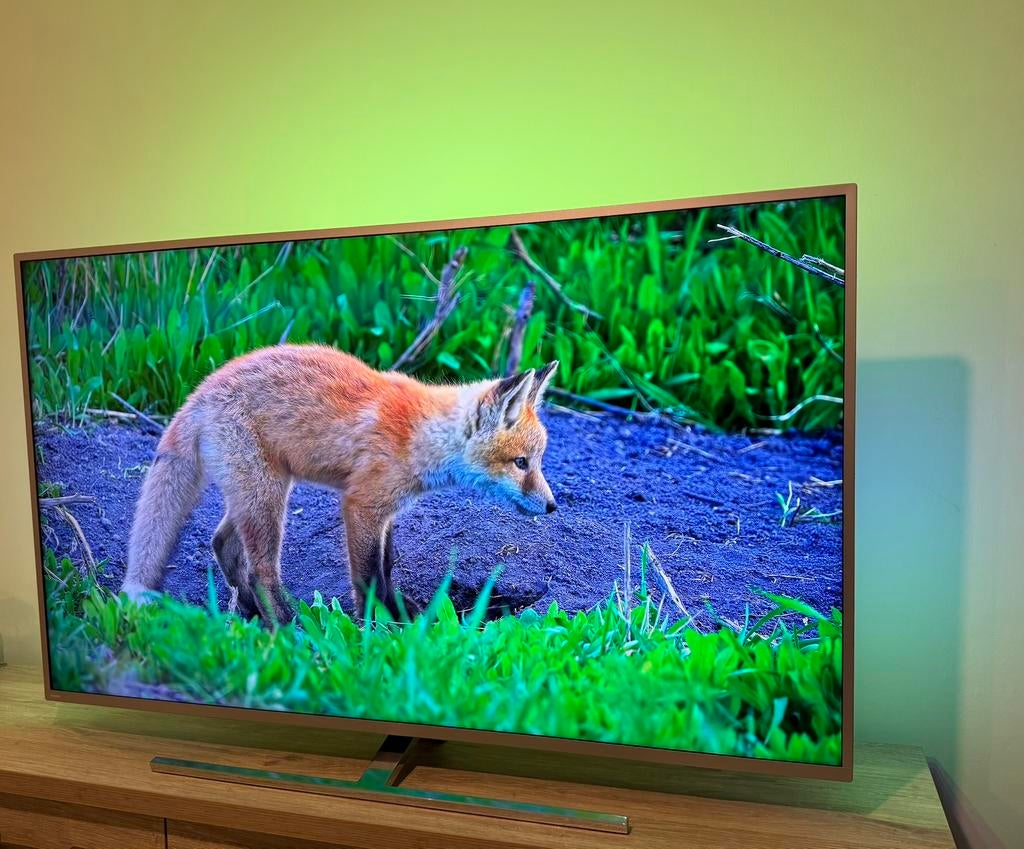 4k UHD smart tv Philips 147cm,58inch,Ambilight,Android,wifi, Ophalen, Philips, 50 Hz, Zo goed als nieuw