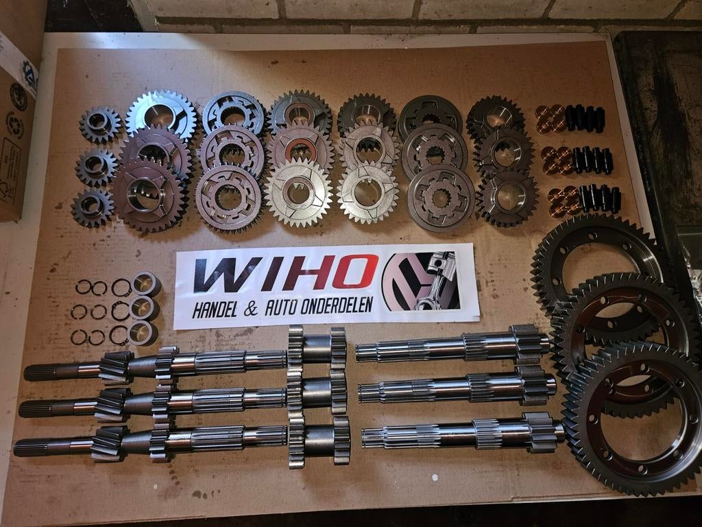 vw 02a 02j dogbox klauwbak tandwielset of compleet cross, Ophalen of Verzenden, Vw, Info@wealer.nl, Zuiderinslag 2 3833 BP Leusden