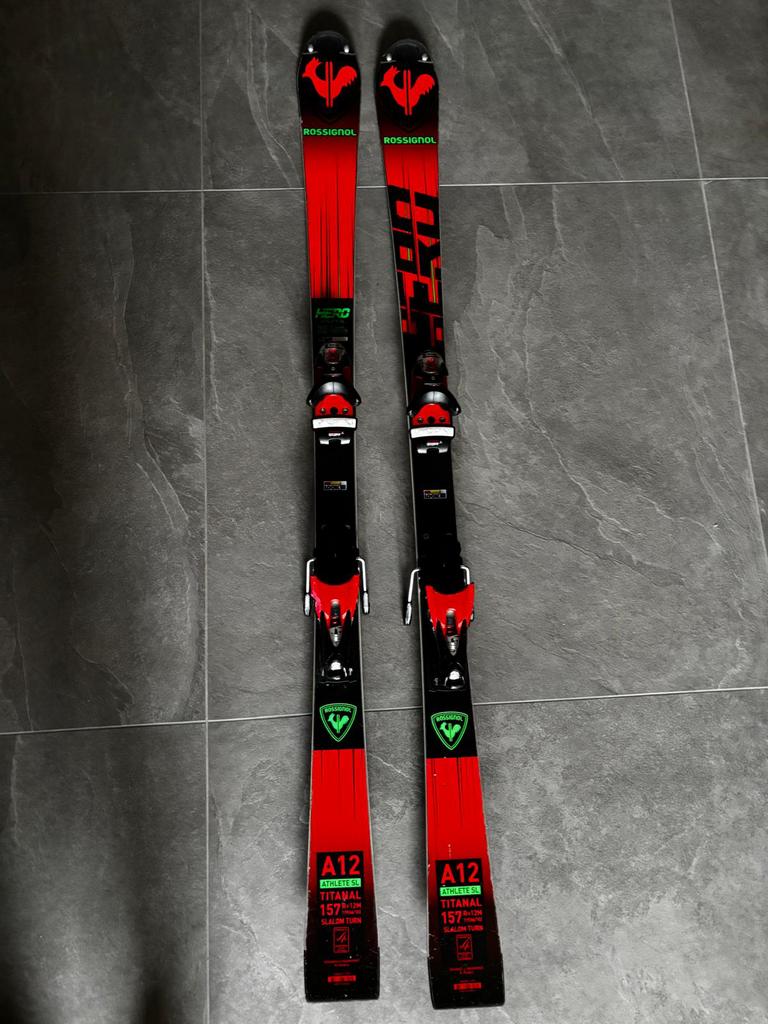 Rossignol fis slalom ski’s, Ophalen, 140 tot 160 cm, Gebruikt, Rossignol