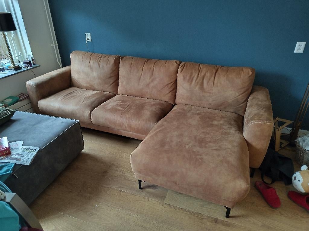 Hoekbank Samantha 270 x 74 cm, Ophalen, 250 tot 300 cm, Gebruikt, Hoekbank