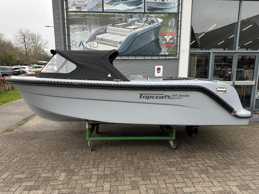 Topcraft 565, Nieuw, 30 tot 50 pk, 3 tot 6 meter, Polyester