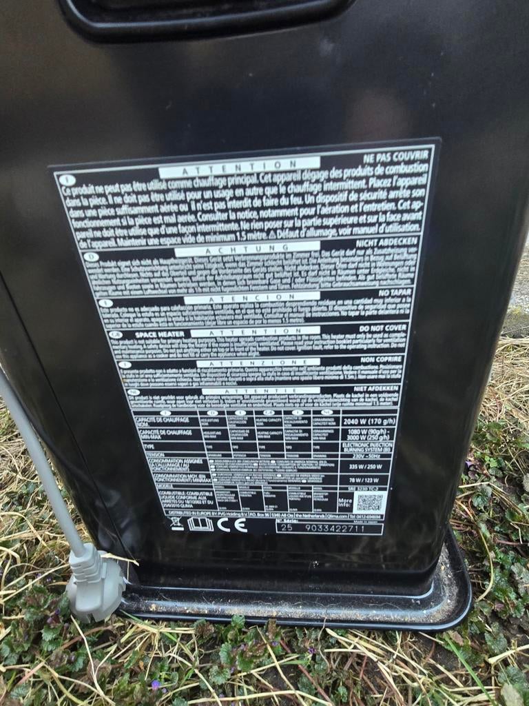 Petroleumkachel 






Petroleumkachel Qlima - SRE 3230 T, Overige brandstoffen, Petroleumkachel, Ophalen of Verzenden, Zo goed als nieuw