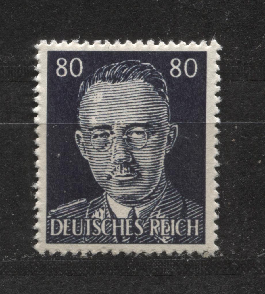 Propaganda postzegel met afbeelding Heinrich Himmler (18), Verzenden, Landmacht, Duitsland, Foto of Poster