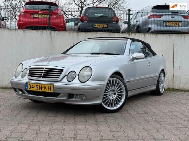 Mercedes-Benz CLK-klasse Cabrio 230 K. FINAL EDITION/LEDER/C, Automaat, Achterwielaandrijving, Gebruikt, Zwart