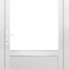 Kunststof Deur- 2/3 glas (Klink Links), Niet ingevuld, Kunststof, Deurkozijn, Niet ingevuld