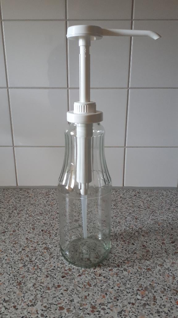 Saus dispenser, Ophalen, Gebruikt