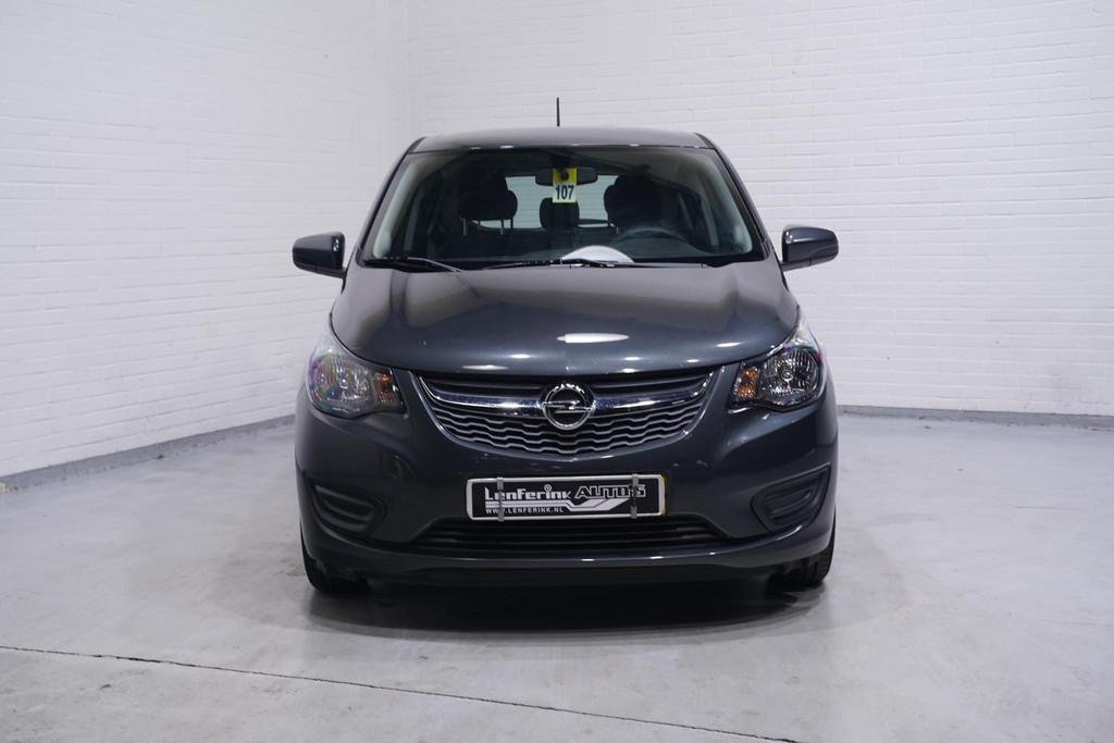 Opel KARL 1.0 ecoFLEX Edition 2e eigenaar NAP airco stuurbed, Auto's, Voorwielaandrijving, 839 kg, Stof, Gebruikt