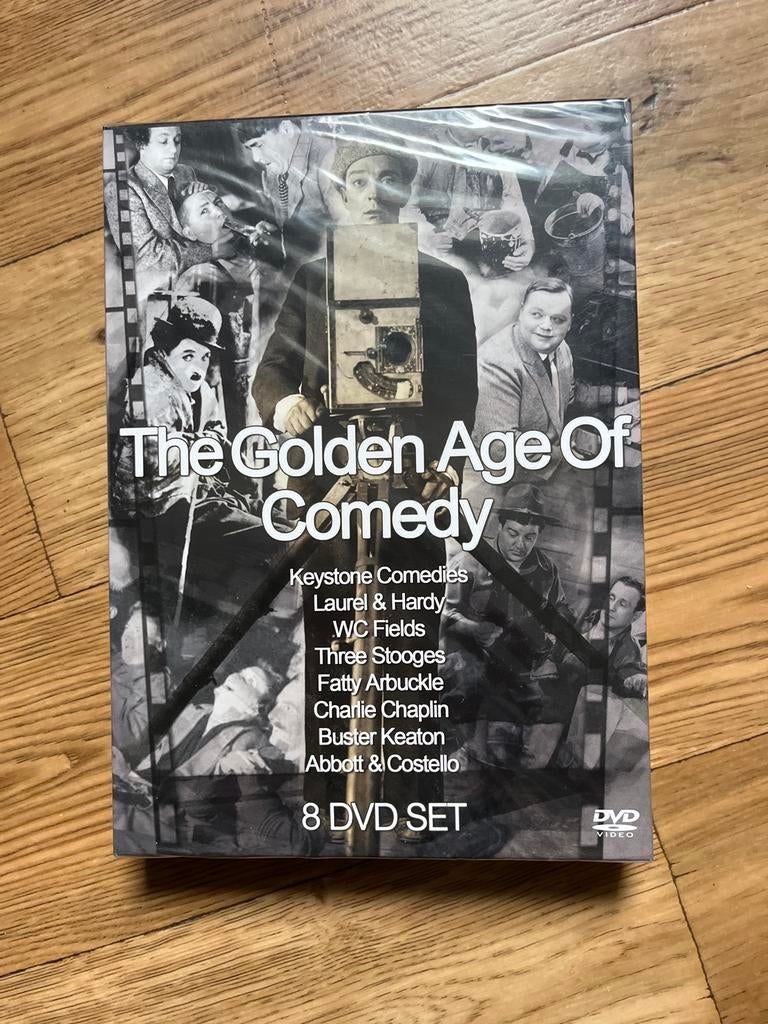 The Golden Age Of Comedy - 8 DVD SET (Nieuw in verpakking), Alle leeftijden, Ophalen of Verzenden, Nieuw in verpakking, Boxset