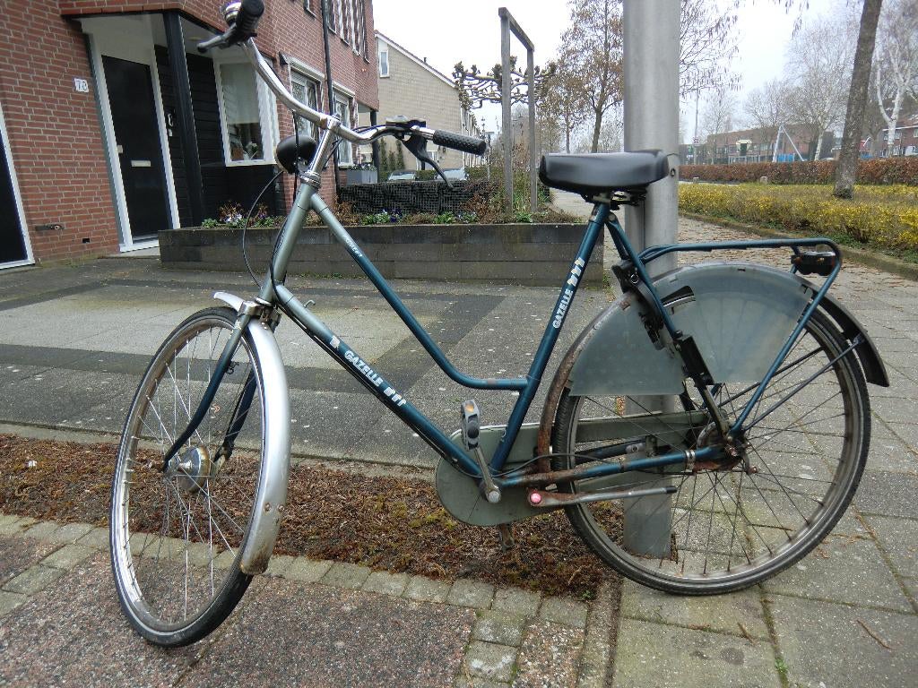 GAZELLE "Primeur" met framemaat 61 cm en 3 versnellingen, Ophalen, Gebruikt, Versnellingen, 56 cm of meer